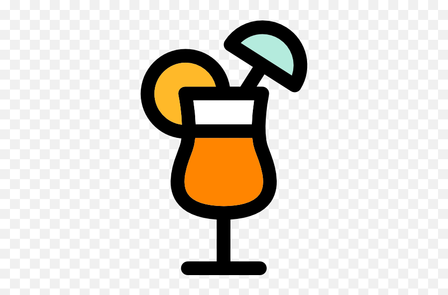 Cocktail - Free Food Icons Emoji,Mai Tai Emoji