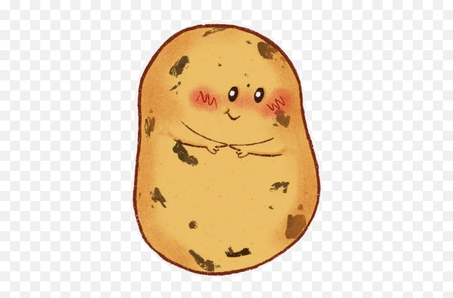 Telegram Sticker From Hot Potato Pack Emoji,Poatao Emoji