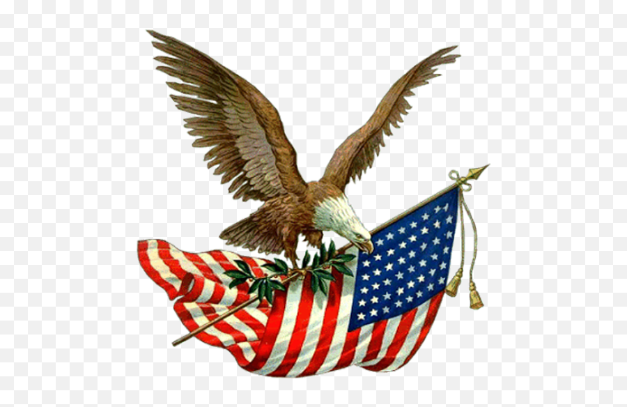 Free Memorial Day Gifs Download Free Clip Art Free Clip - Bald Eagle Holding American Flag Emoji,Memorial Day Emoji