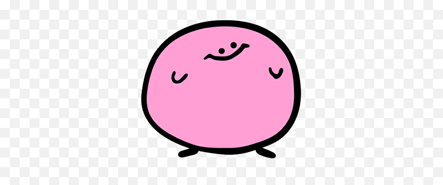 A Low Quality Drawing Of Kirby Fandom Emoji,Idk Emoticon Copy