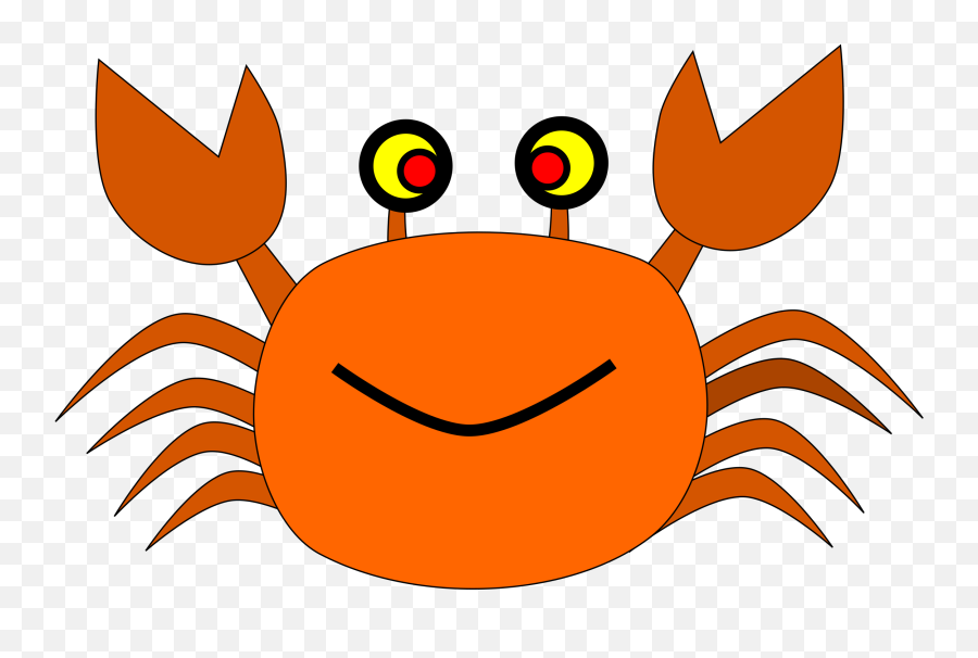 Crabs Clipart Description Crabs - Spider Crab Clipart Emoji,Crab Emoticon