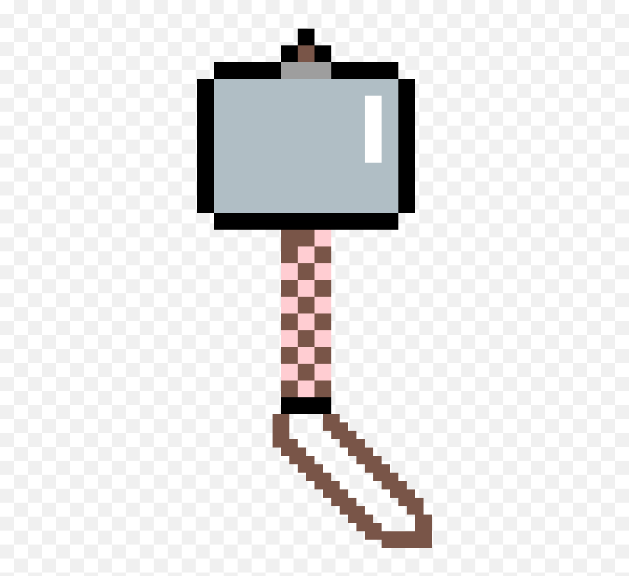 Mjolnir - Vertical Emoji,Mjolnir Emoji