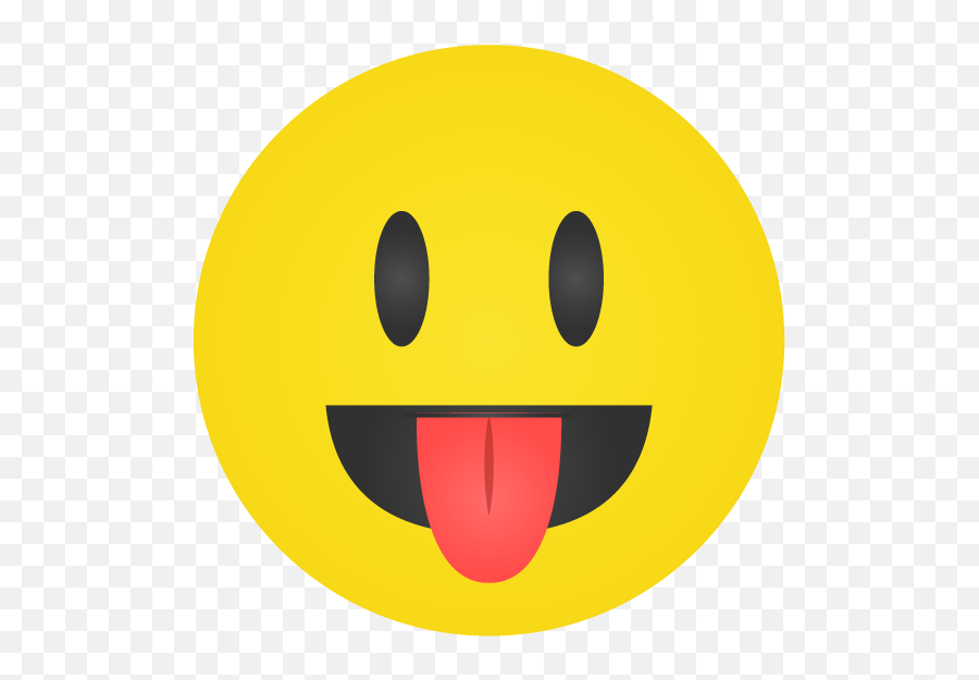 Smiley Jaune Emoji Tire Langue Tongue - Gif Animé Smiley Tire La Langue,Funky Emoji