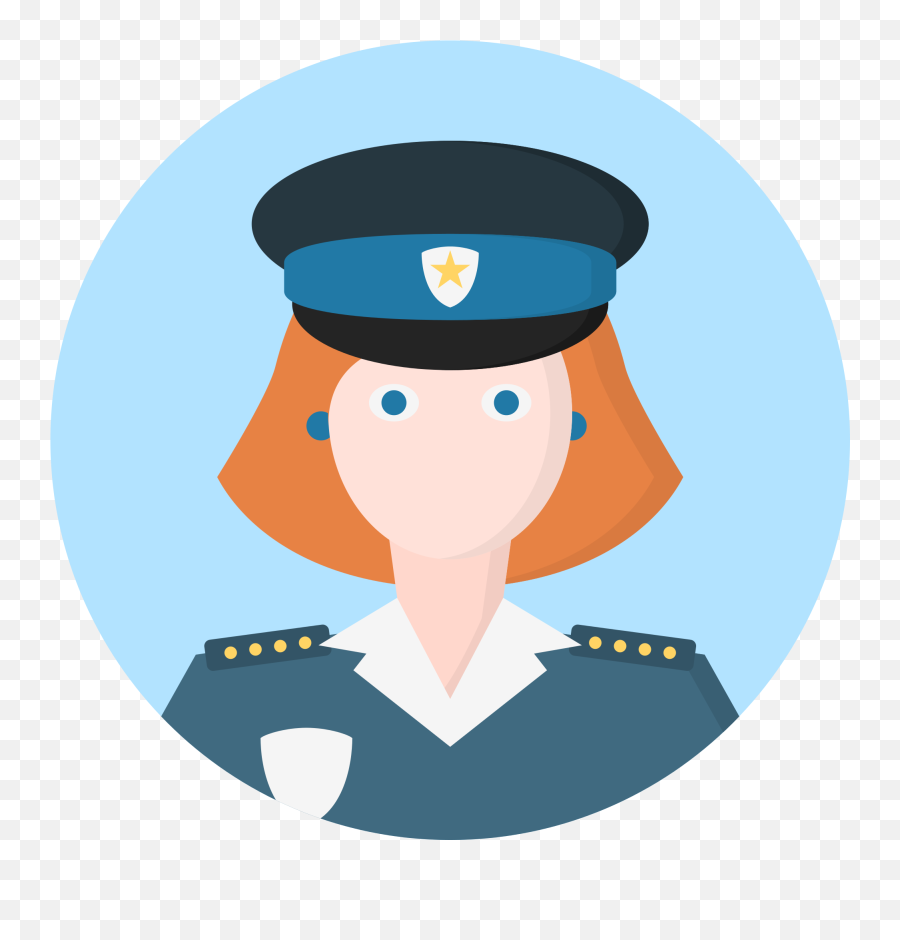 Clipart Woman Police Man Clipart Woman - Vector Police Icon Png Emoji,Police Man Emoji