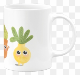 Potted Plants Mug - Serveware Emoji,Coffee Mug Emoticon