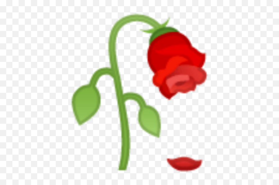 Dead Rose Png - Emoji,Rose Emoji Hat