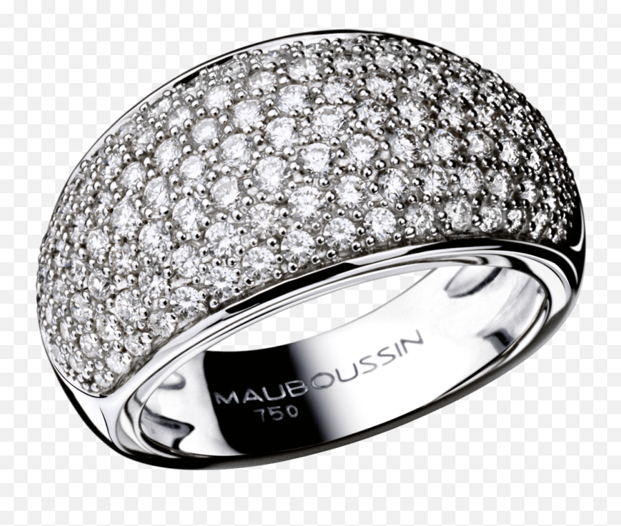 Cu0027est Toi La Star Ring White Gold And Diamonds By - Bague Diamant Or Blanc Mauboussin Emoji,Emotion Divine De Mauboussin