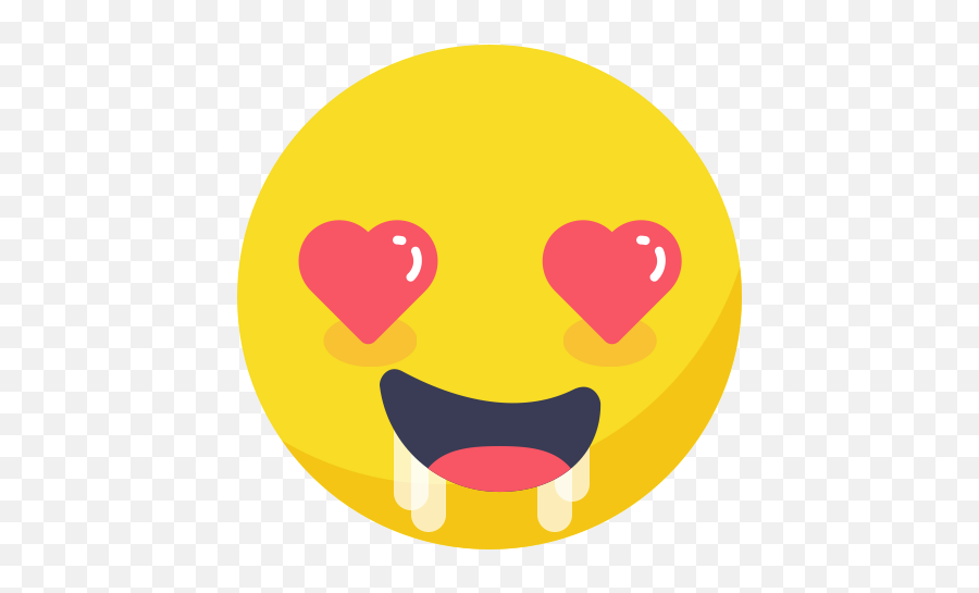 Heart Eyes Emoji Horny In Love - Horny Smiley,Eyes Emoji