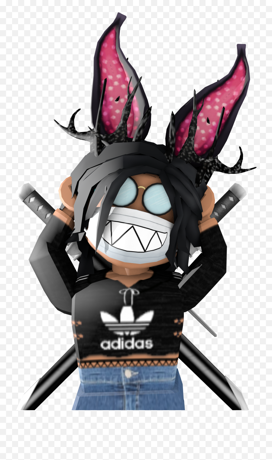 Roblox Funny Bunny Emoji - Fictional Character,Asdf Movie Emoji Movie