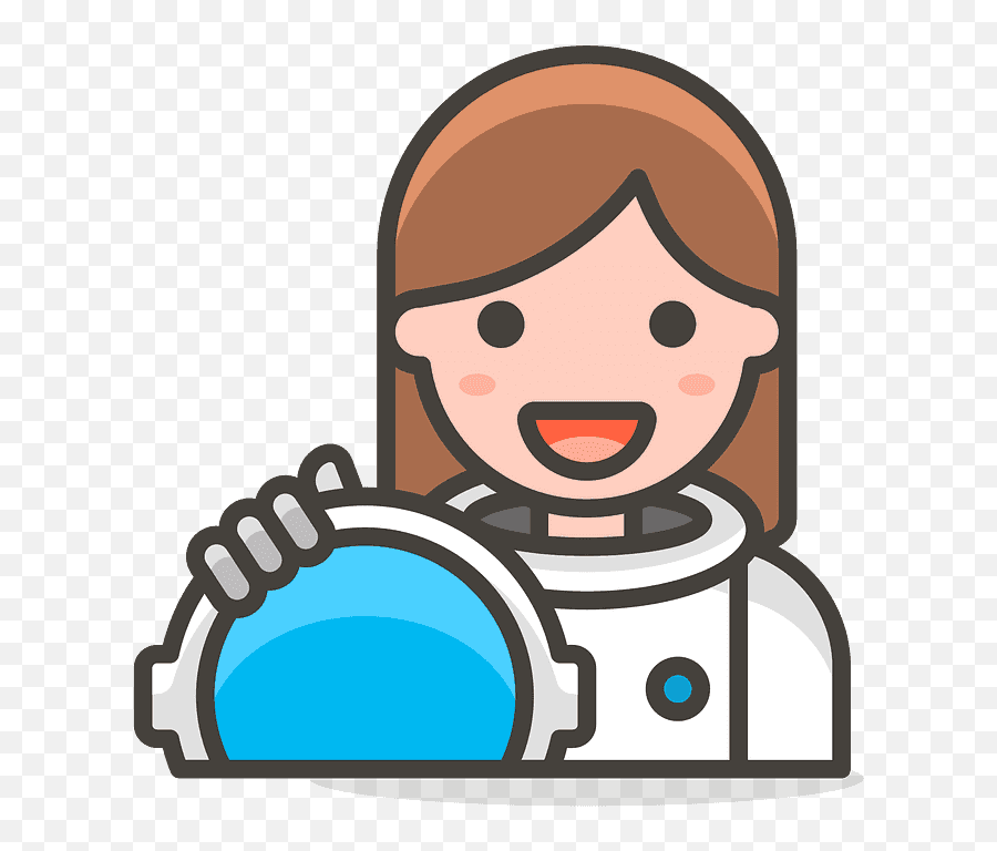 Woman Astronaut Emoji Clipart Free Download Transparent - Transparent Judge Clipart Png,Emoji Mujer