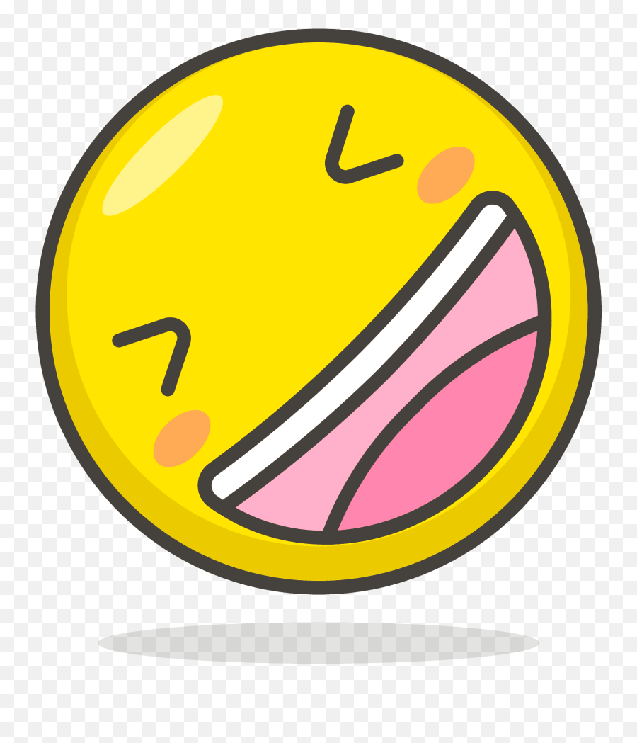Floor Laughing Emoji Clipart - Lauhging Clipart,Laughing Emoji Copy