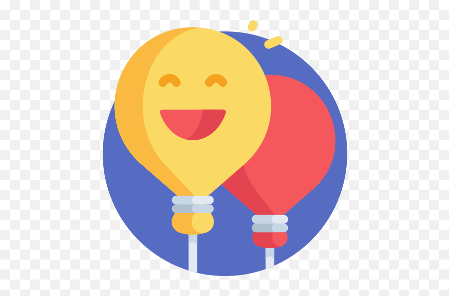 Balloons - Happy Emoji,Hot Air Balloons Emoticons For Facebook