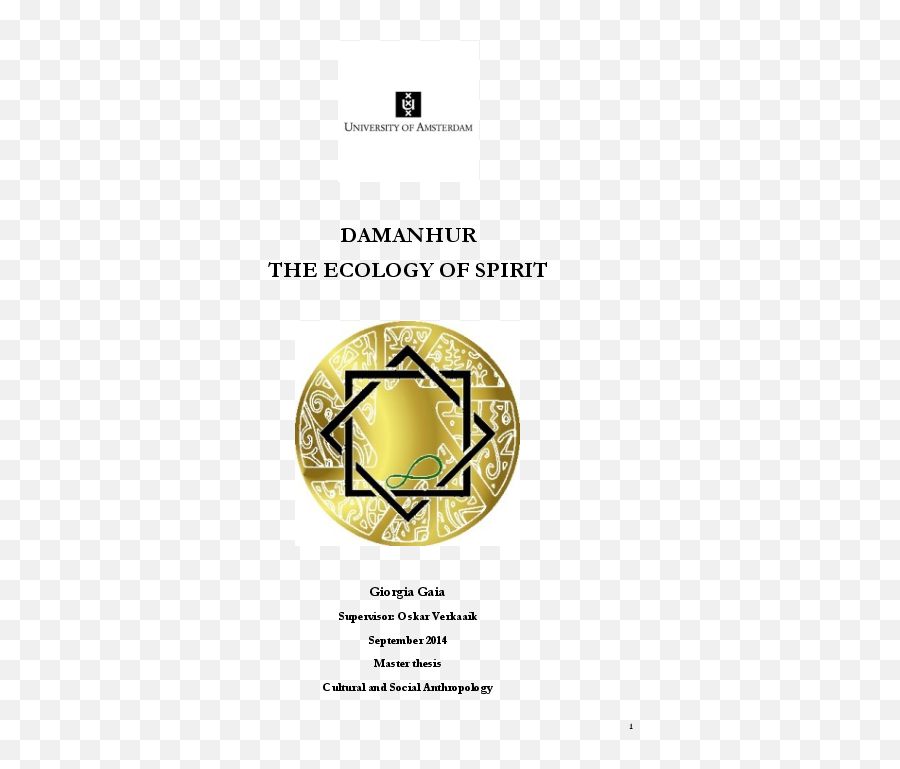 Pdf Damanhur The Ecology Of Spirit Giorgia Gaia - Language Emoji,Sirena - Emotions [2002]