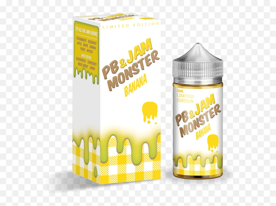 Jam Monster - Pb Banana Jam Product Label Emoji,X Rated Emojis Banana