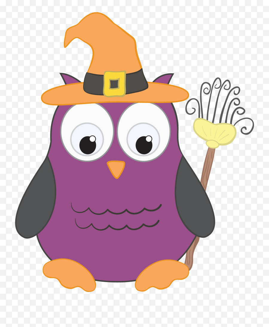 Halloween Owl Halloween Fun - Hibou Halloween Clipart Emoji,Hoot Owl Emojis