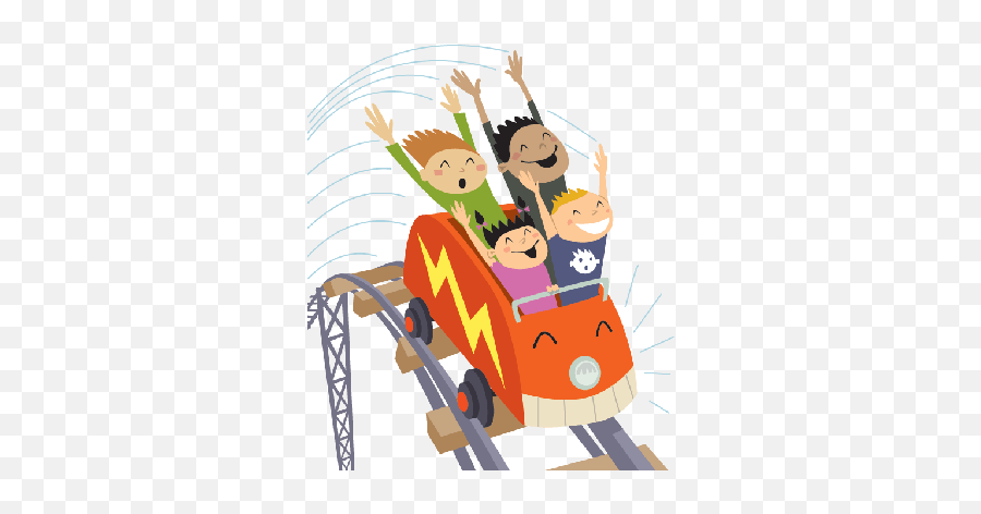 Roller Coaster 2 Clipart The Arts Image - Roler Coaster Excitingg Clipart Emoji,Roller Coaster Emoji