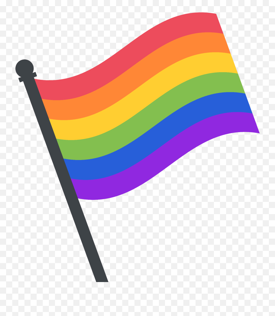 Rainbow Emoji Clipart - Pride Flag Transparent,Rainbow Emoji