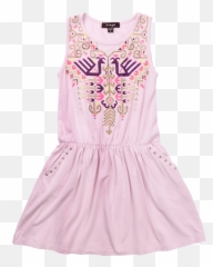 Girls Embellished Dress U2013 Fashion Dresses - Sleeveless Emoji,Emoji Girls Clothes
