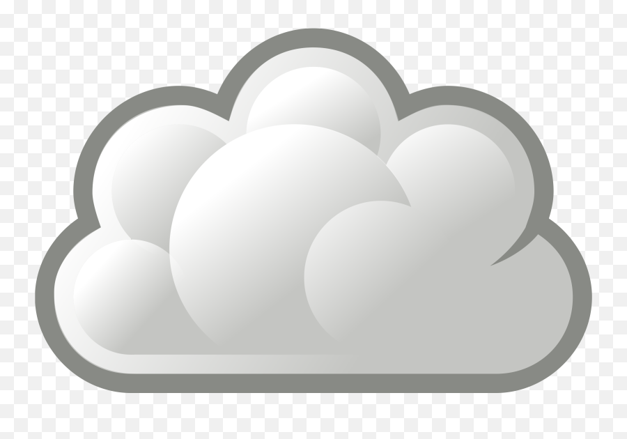 Cloud Clip Art Free Clipart To Use Resource - Clipartix Basic Cloud Emoji,Sun And Clouds Emoji