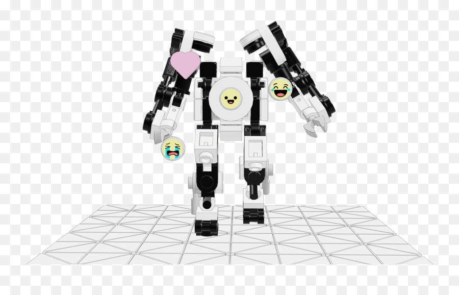 Mecabricks - Dot Emoji,Mecha Emoticon