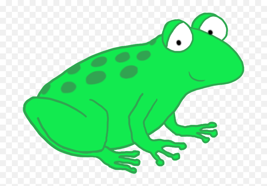 Frog Clip Art - Toad Cartoon Transparent Background Png Cartoon Frog Transparent Background Emoji,Frog Emoji Png