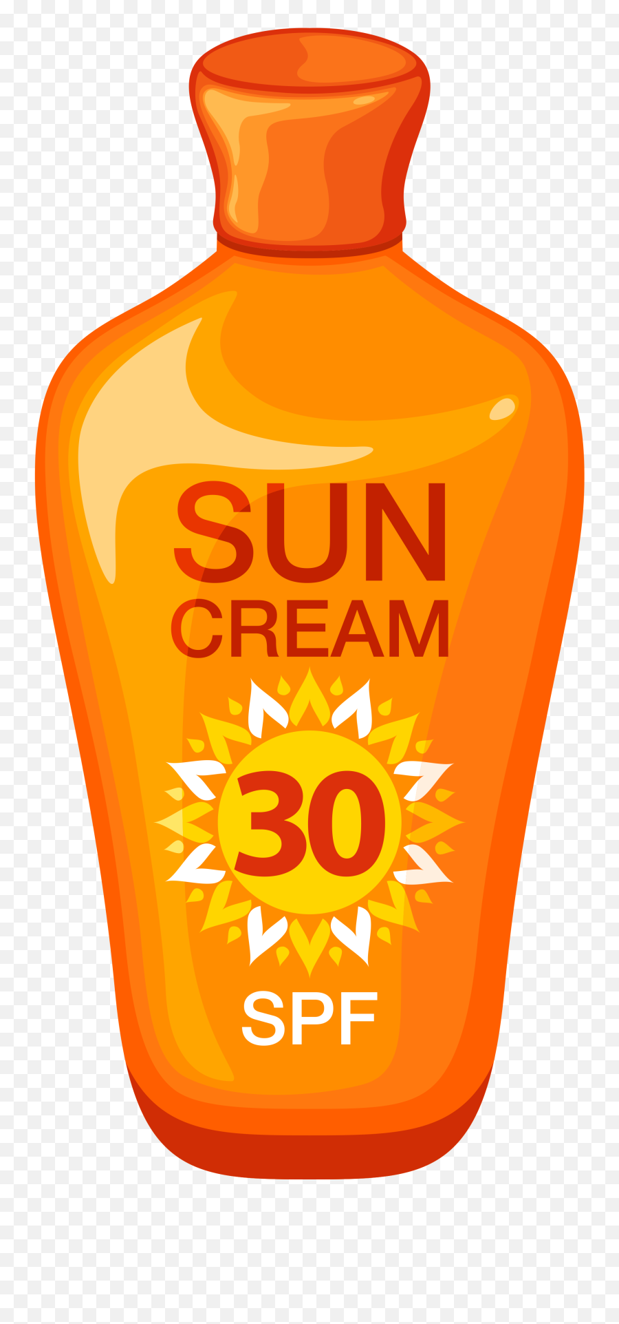 Suntan Lotion - Clip Art Sun Cream Emoji,Lotion Emoji