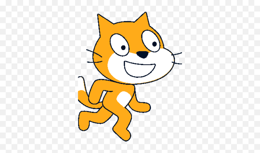 Игра желтая кошка. Скретч кот спрайты. Персонажи для Scratch. Спрайт для Scratch. Кот из скретча.