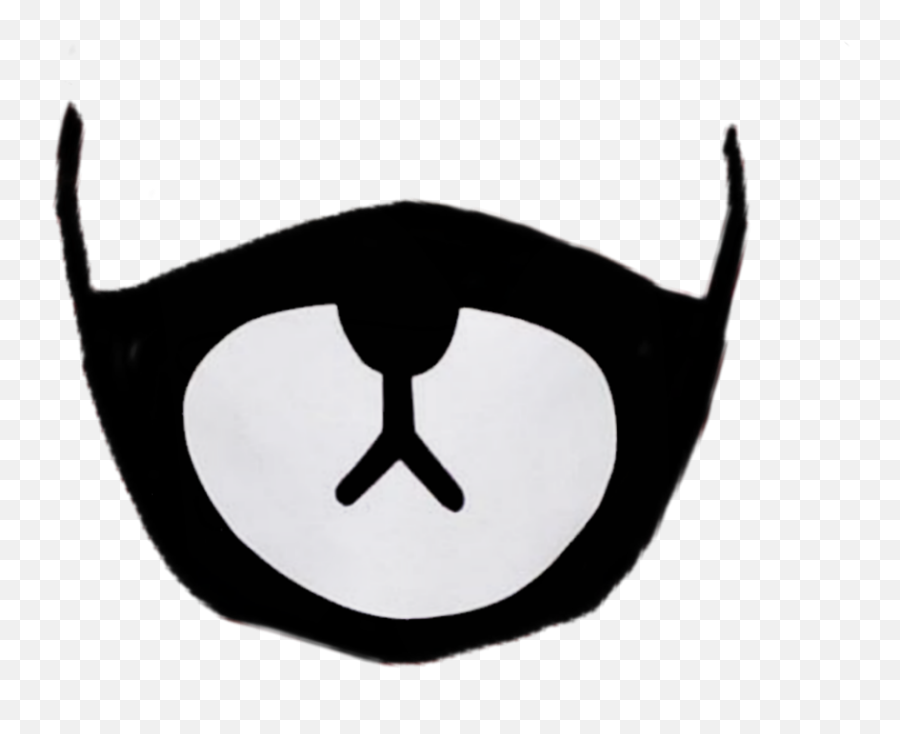 The Most Edited Anime - Mask Picsart Dot Emoji,Yamalans White Anime Emoticon Mouth Muffle