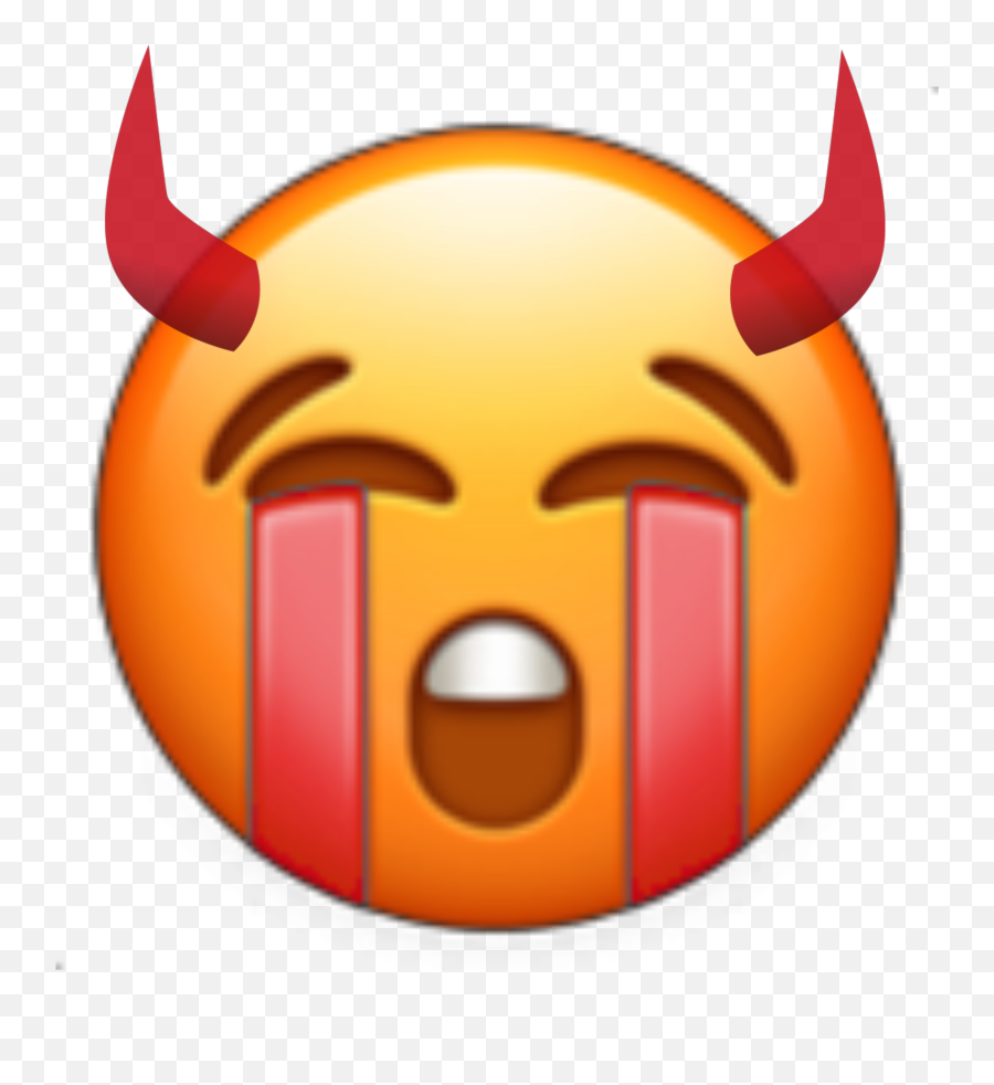 The Most Edited Devilemoji Picsart - Crying Emoji,Devle Emojis