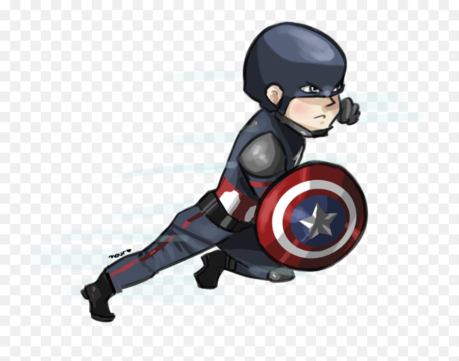 Captain America Civil War Chibi - Captain America Chibi Png Emoji,Captain America Civil Ware Emojis