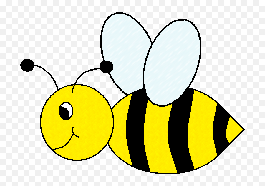 Cute Bee Clipart Free Clipart Images - Clipartix Clip Art Bumble Bee Emoji,Bee Face Emoticon