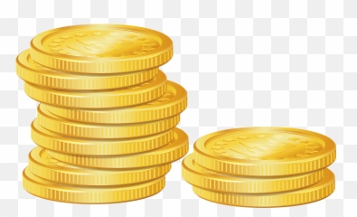 Gold Clipart Coin Gold Coin - Clipart Coins Emoji,Coins Emoji