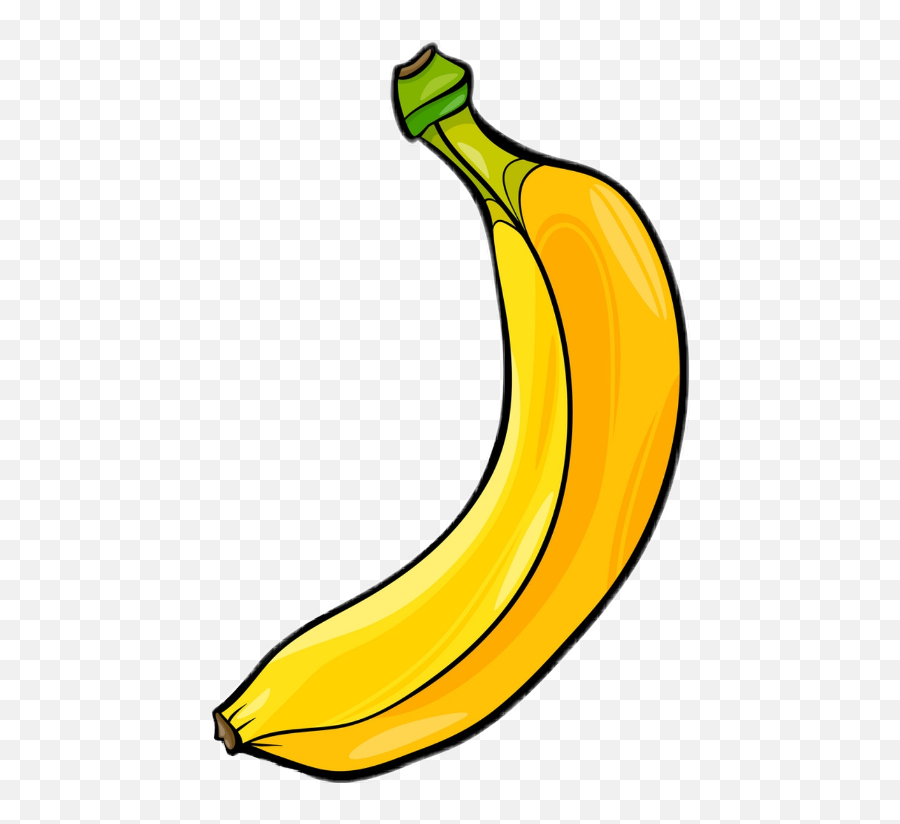 Banana Cartoons Clipart - Cartoon Images Of Banana Emoji,Banana Peel Emoticon