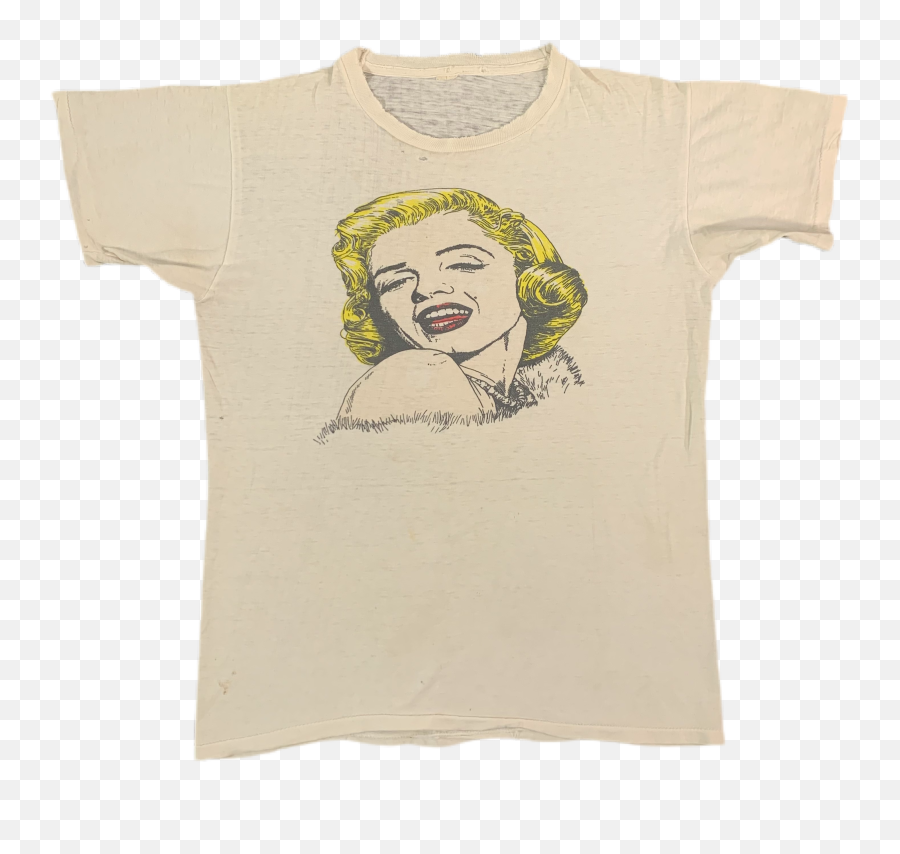 Vintage Marilyn Monroe Portrait T - Shirt Emoji,Emoji Movie Marilyn