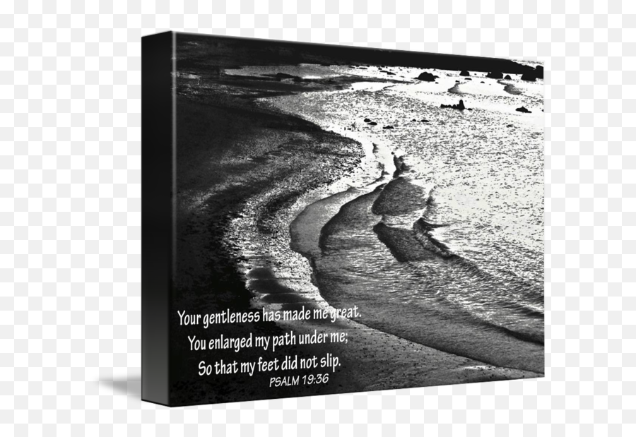 Psalm 19 - 36 Bible Verse Tide Water Seascape By Carol F Austin Emoji,Bible Verses About Bad Moods And Emotions