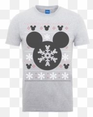 Disney Mickey Mouse Mickey Christmas Menu0027s Grey T - Shirt Grey Christmas T Shirt Disney Emoji,Moon Emoji Shirt