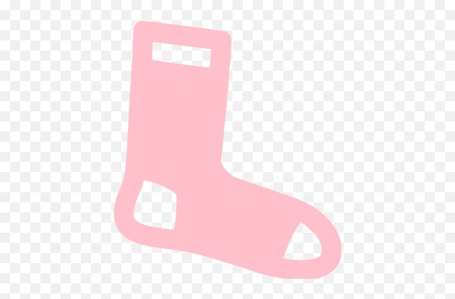 Pink Socks Icon - Free Pink Clothes Icons Emoji,Socks Emoticons Myer