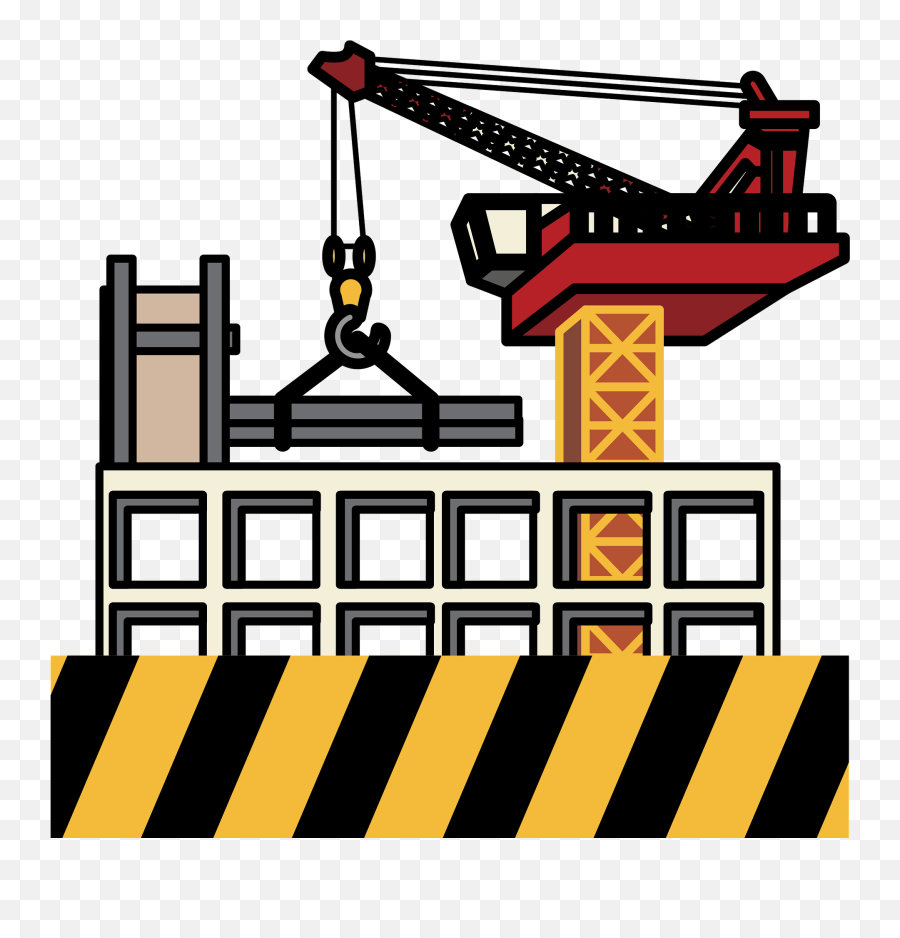 Construction Building Clipart Free Download Transparent Emoji,Emojis Backhoe
