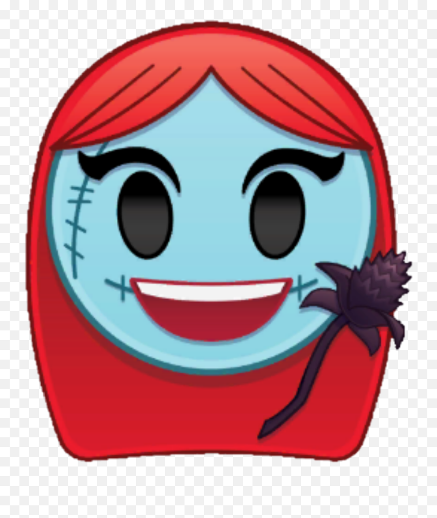 Sally Nightmarebeforechristmas Emoji Sticker By Betz - Nightmare Before Christmas Emoji Sally,Christmas Emoticon