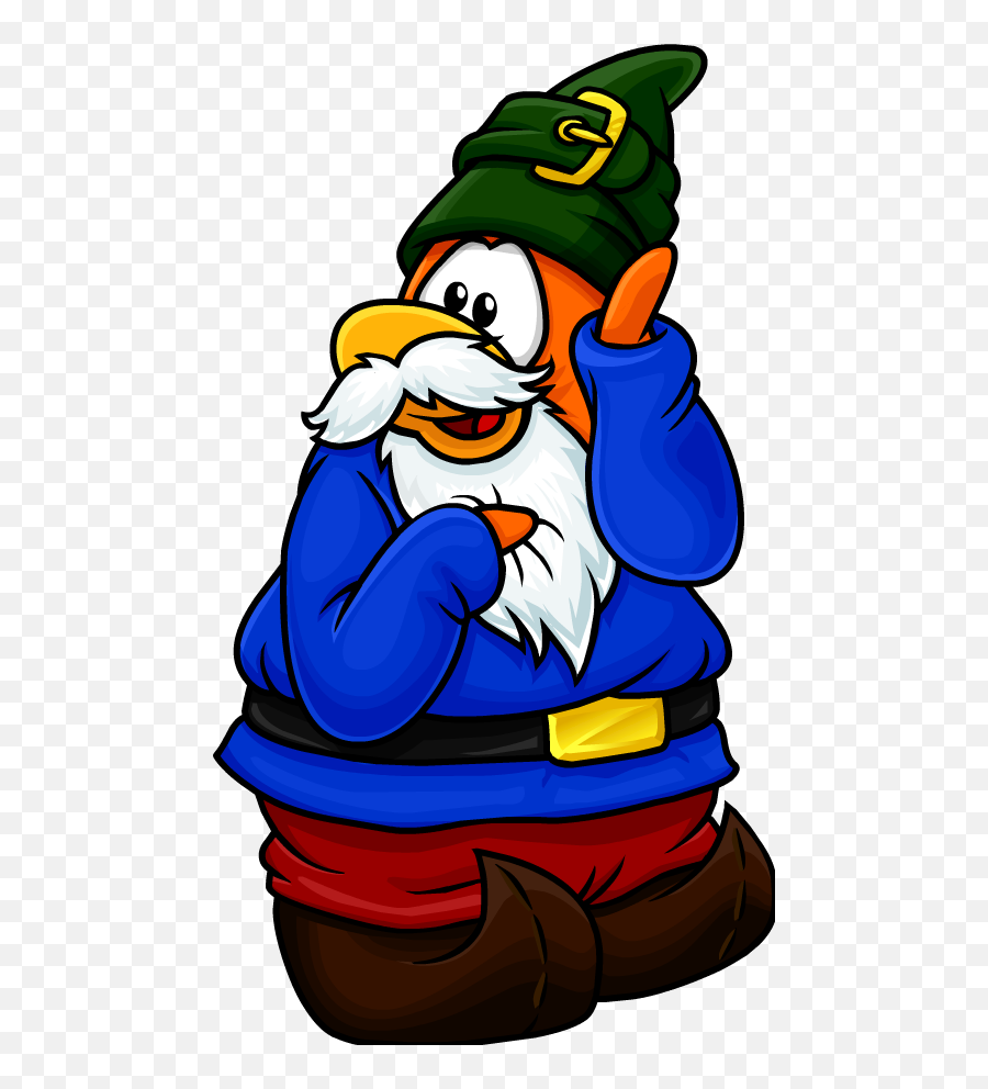 Bernard The Garden Gnome - Club Penguin Gnome Emoji,Gnome Emoji