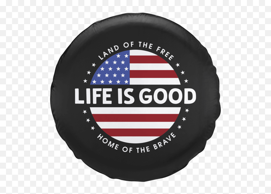 Accessories Circle Flag Tire Cover Life Is Good Official Site - Bel The Dragon Emoji,Mother Nature Emoji