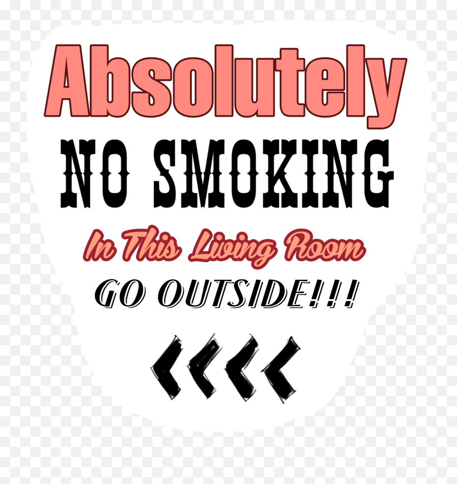 No Smoking Its Serious Sticker By Xxitsashxx - Vertical Emoji,No Smoking Emoji