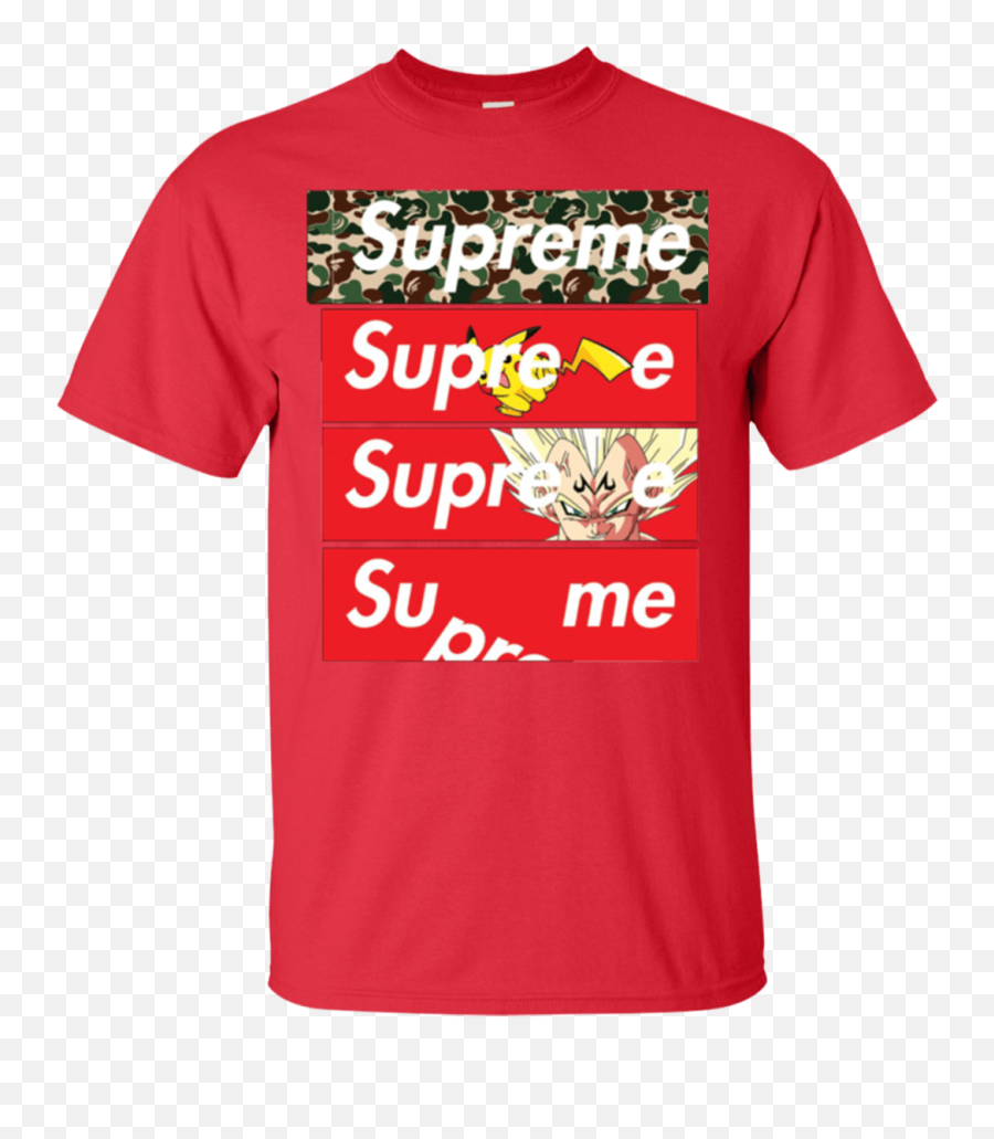 Tt0090 Supreme Vegeta Menu0027s T - Shirt Mens Tshirts Supreme Short Sleeve Emoji,Wearing Emotions On Sleeve