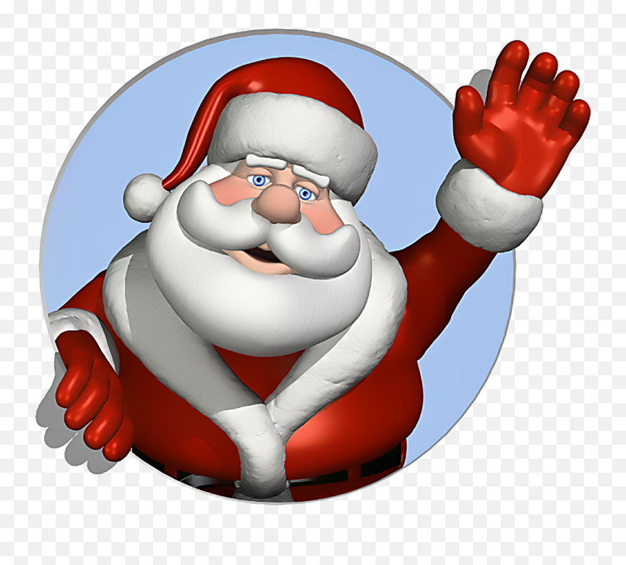 Santa Claus Png Transparent Image Png - Santa Icon Transparent Background Emoji,Emoji Santa And Christmas Tree