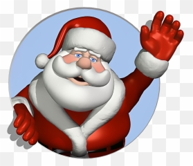 Santa Claus Png Transparent Image Png - Santa Icon Transparent Background Emoji,Emoji Santa And Christmas Tree