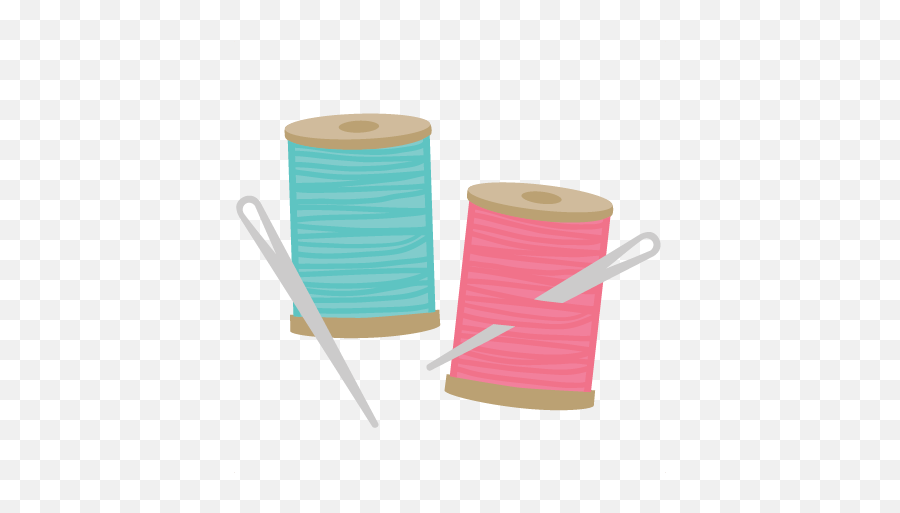 Sewing Needle And Thread Clipart - Needle And Thread Cartoon Png Emoji,Needle And Thread Emoji