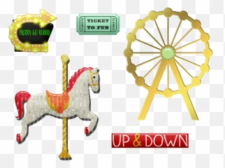 Carousel Illustrations - Horse Supplies Emoji,Carousel Emoji