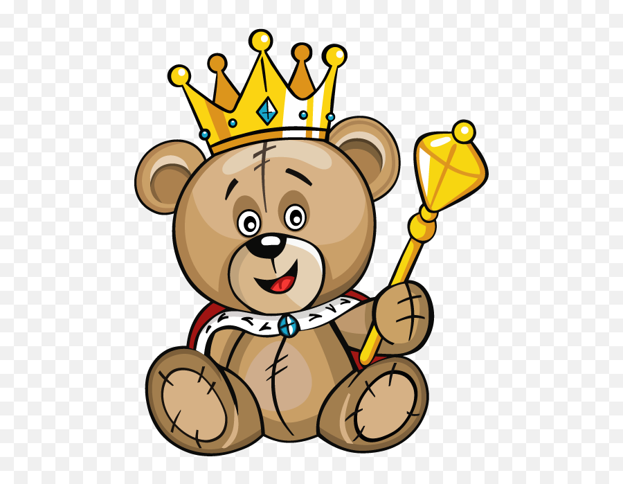 Huge Teddy Bear - Happy Emoji,Bear Clip Art Emotions