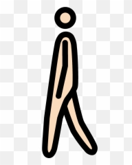 Man Walking Emoji Png Discover 197 Free Man Emoji Png - Dot,? Emoticon Walk