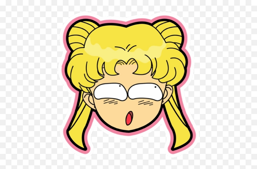 Sticker Maker - Sailoor Moon Stickers Png Emoji,Sailor Moon Mars Emoticons
